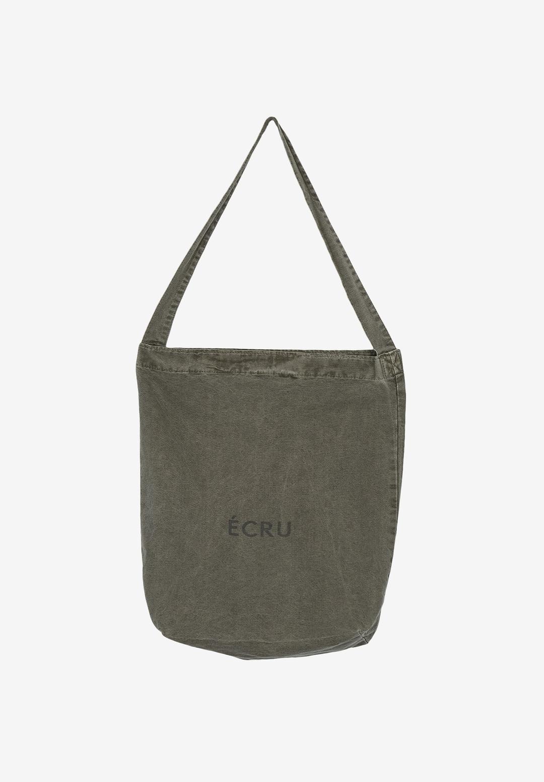ECRU COTTON BAG, KHAKI