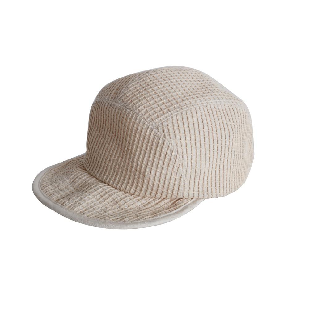 Bonded Mesh Cap-Creambeige