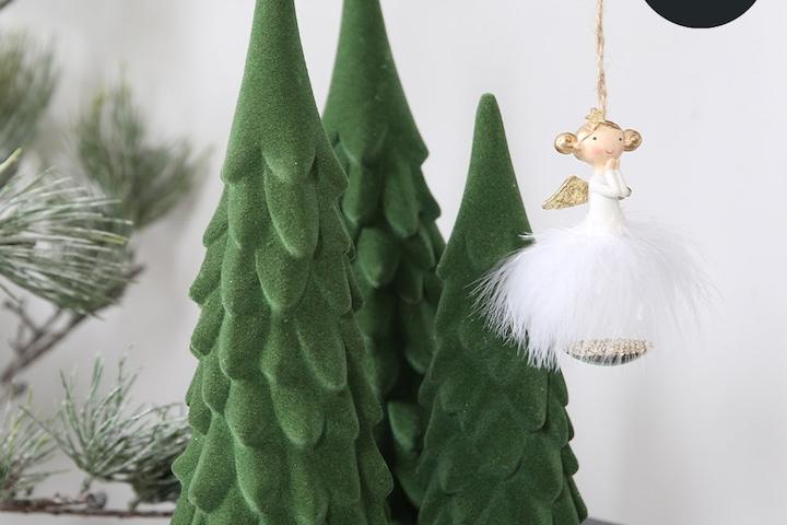 크리스마스 벨벳 미니트리 3size