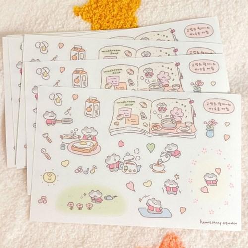 [하트쉽] 고영희 할머니의 따수운 아침 스티커