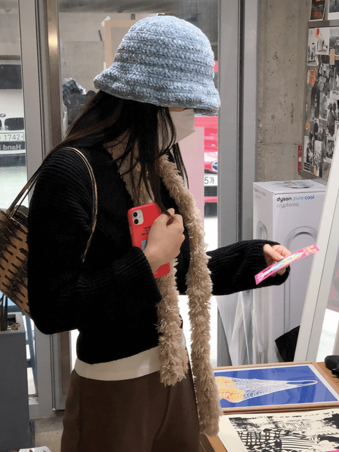 SaltyButter handworks🥚Betty Bucket Hat - 베이비블루