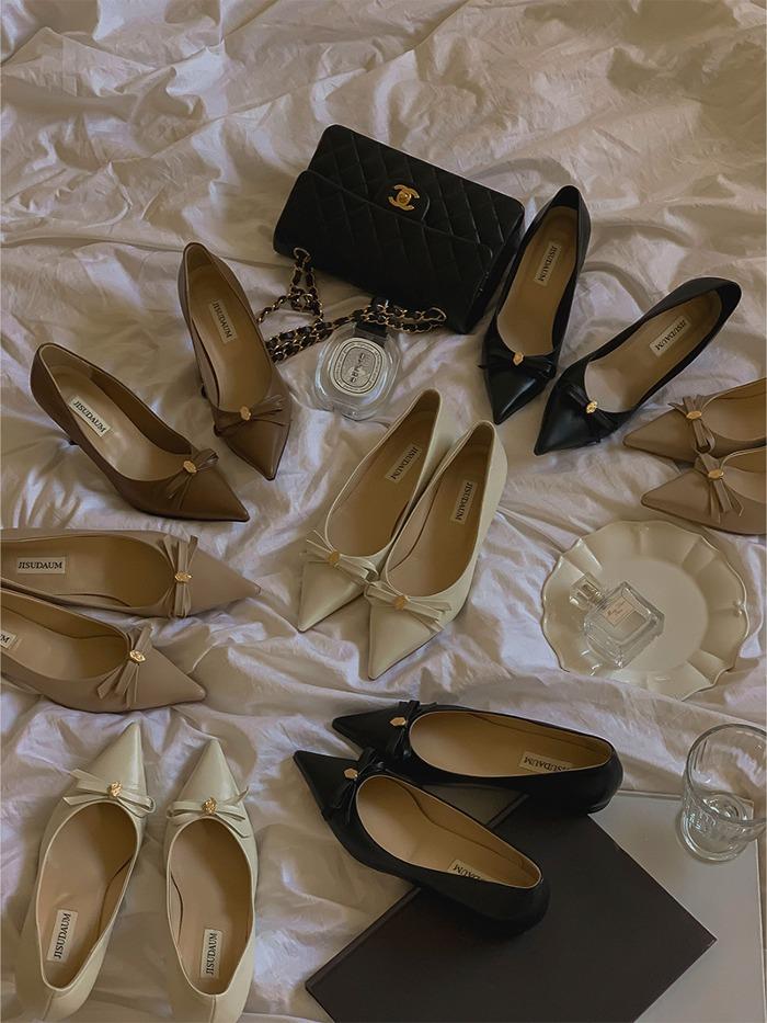 Ribbon - shoes (handmade)