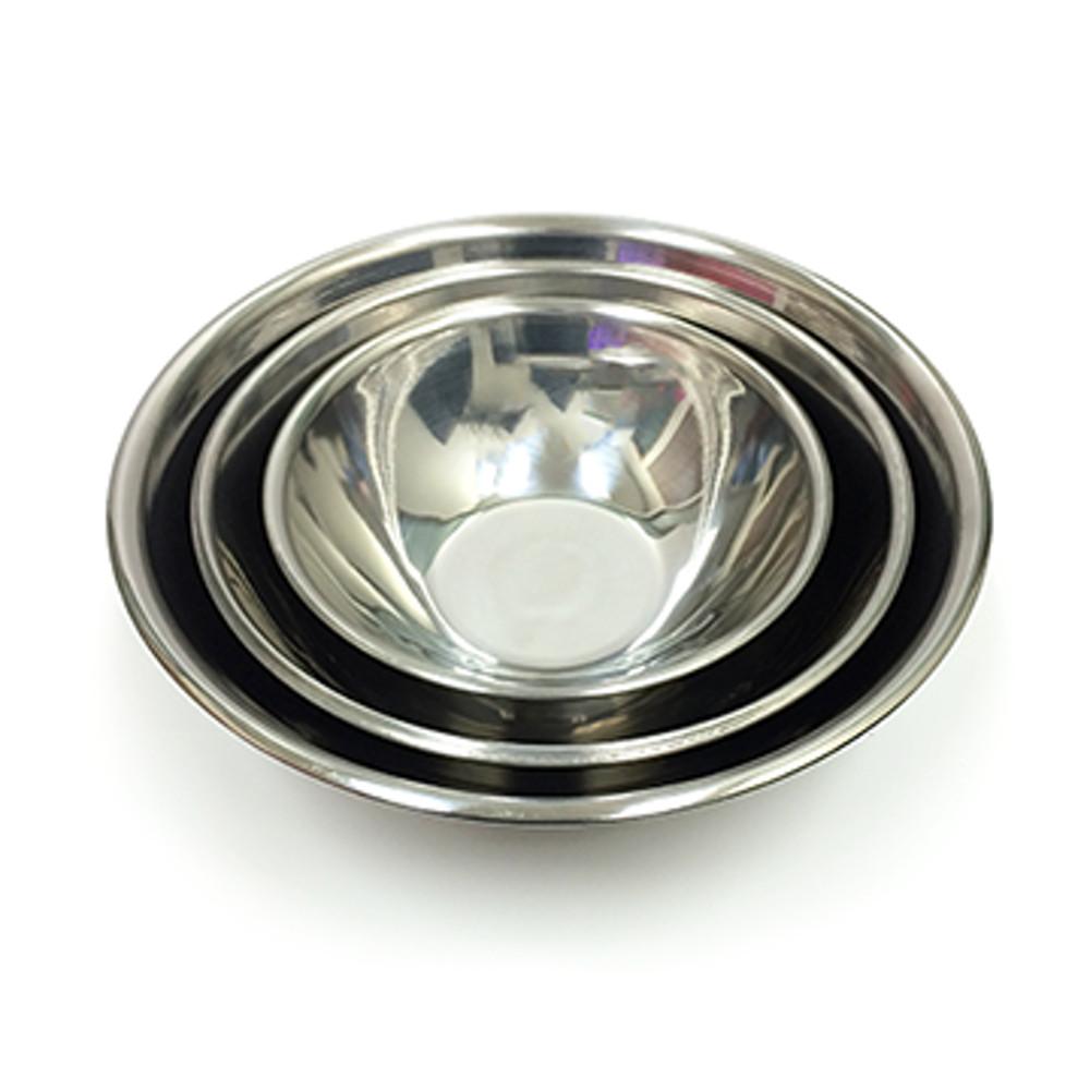 스텐믹싱볼 중/소/미니 선택 (홈베이킹도구 제과제빵 정우공업사)