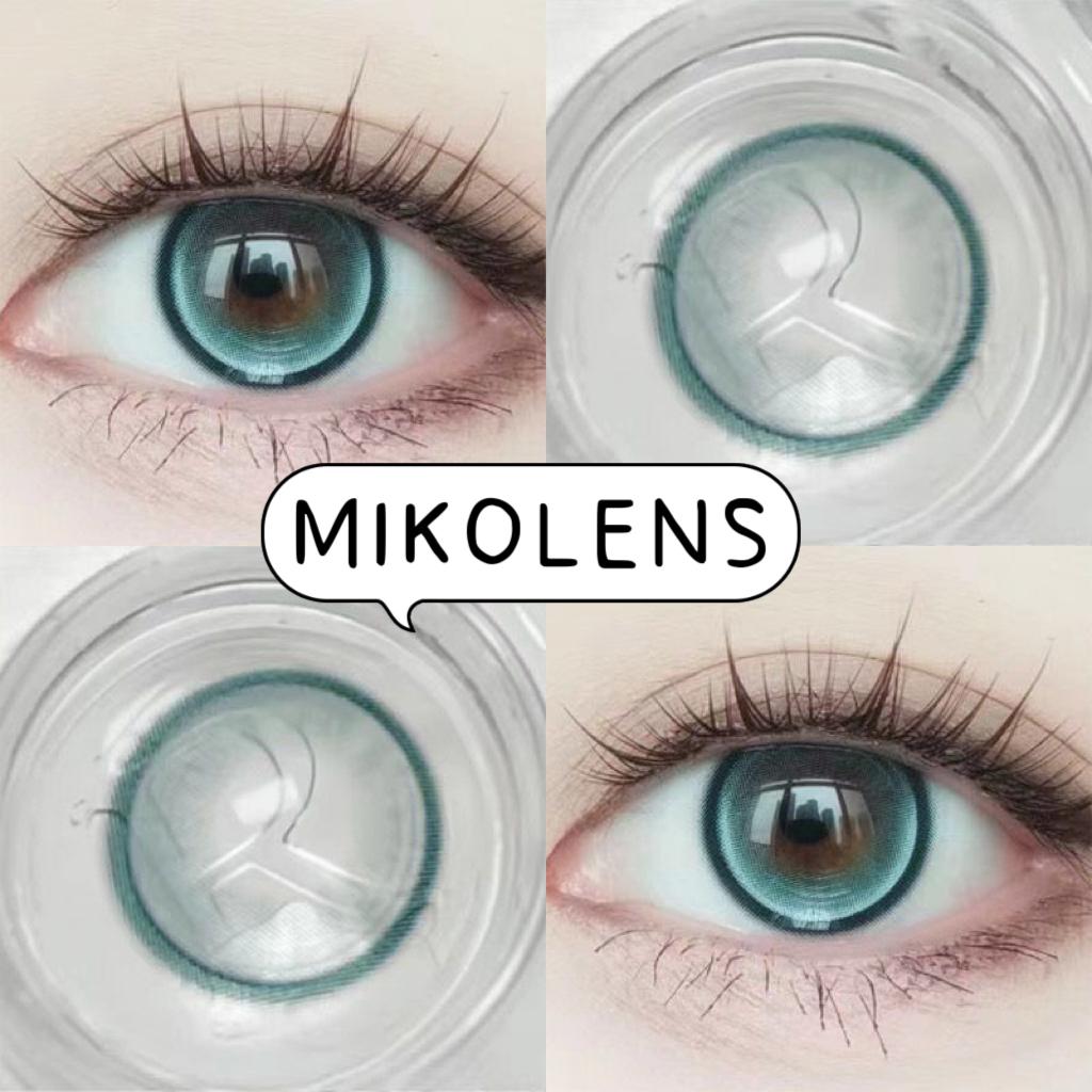 Glass Sea Blue Contact Lenses(6 months wear)