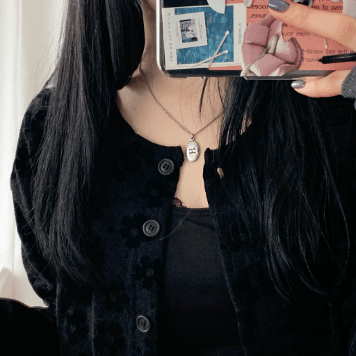 (각인무료&무배) 엔틱트위스트 타원목걸이