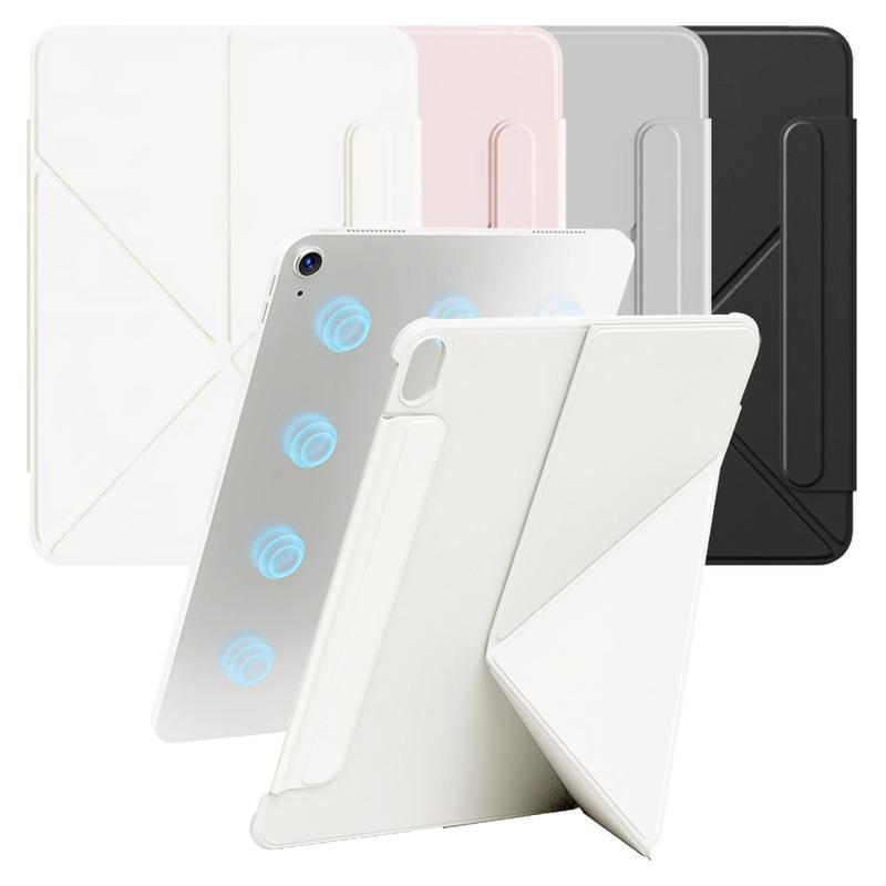 아이패드에어4 5 6 7세대 11 (M2/M3) 세로거치 모서리보호 폴리오 스마트 커버 케이스 ID-96