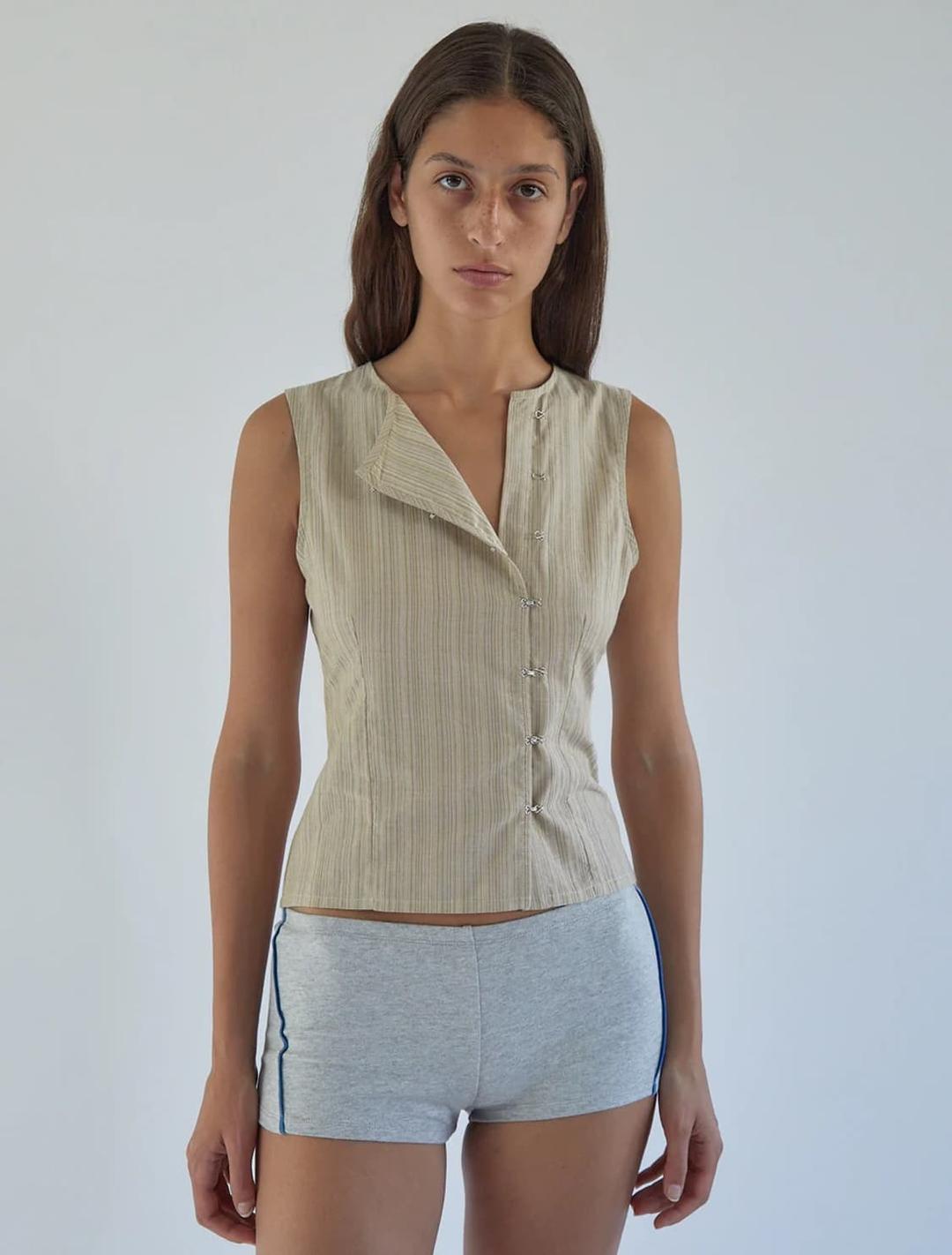 [S]팔로마울 MUFI 후크 슬리브리스 탑 | 후루츠패밀리