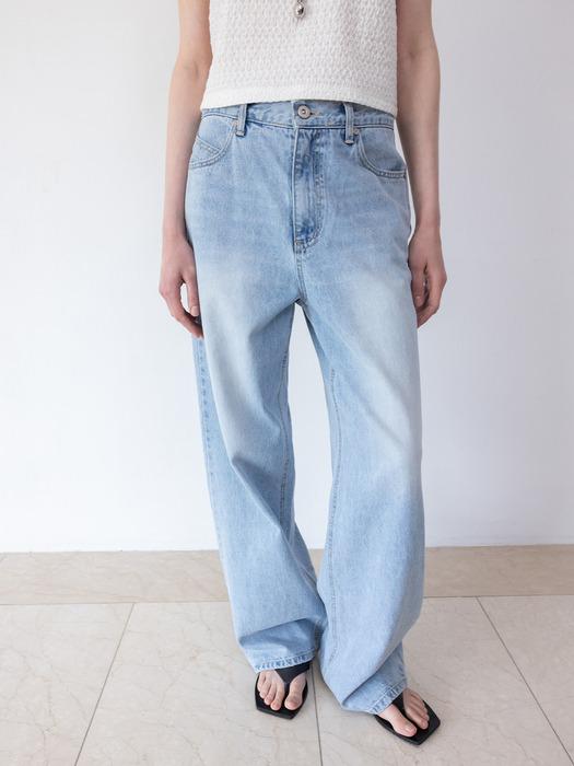[기장선택] Back Diagonal lined Denim SJ5ML259-22