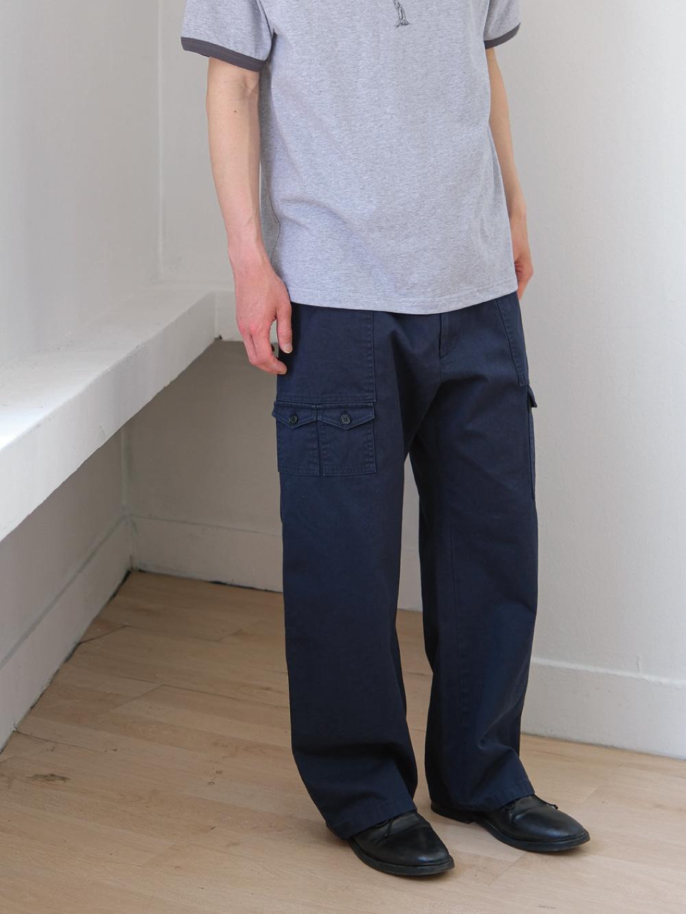 Multi-Pocket Pants(Navy)