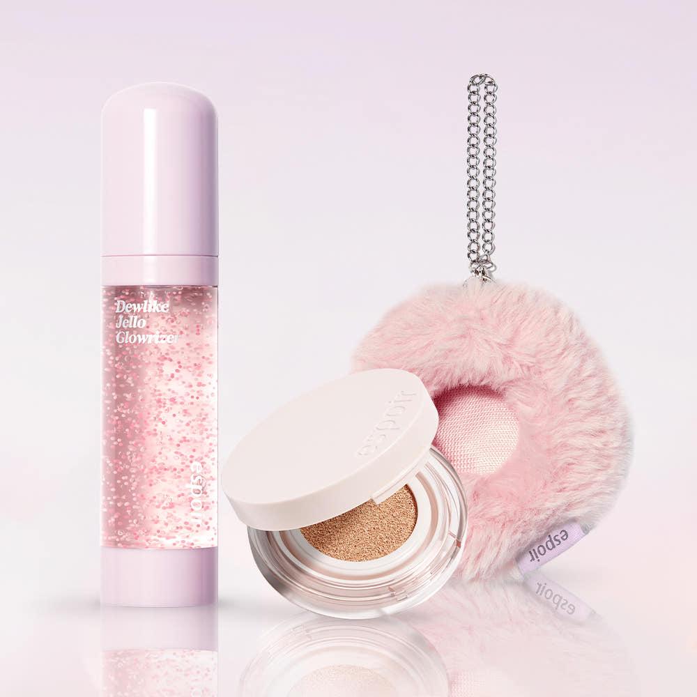 에스쁘아 듀라이크 젤로 글로우 라이저 40ml  + (증정 : 비글로우 볼륨쿠션 미니#아이보리&미니쿠션 퍼 키링)