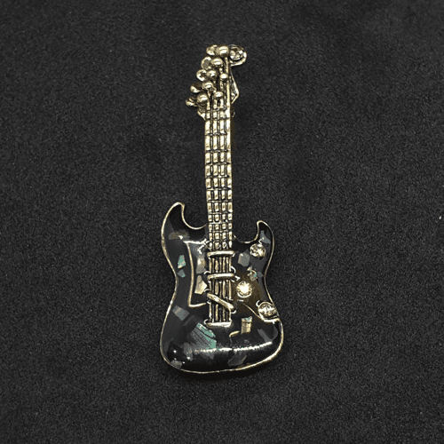 일렉트릭 기타 - 자개 (브로치)