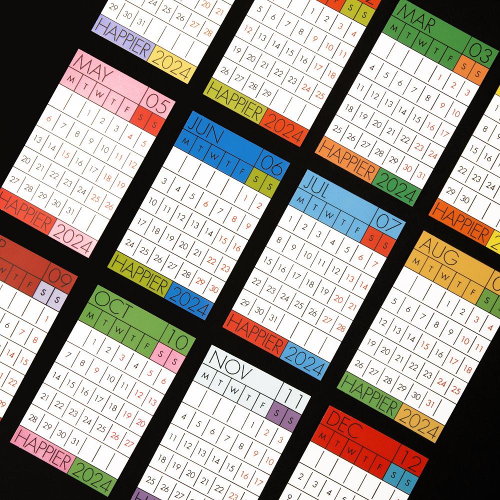 [Calendar] 2024 calendar sticker