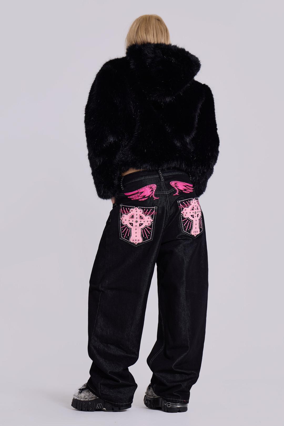 Sapphire XL Colossus Jeans - W26 / Black