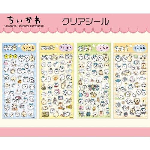 치이카와 클리어 씰 4종