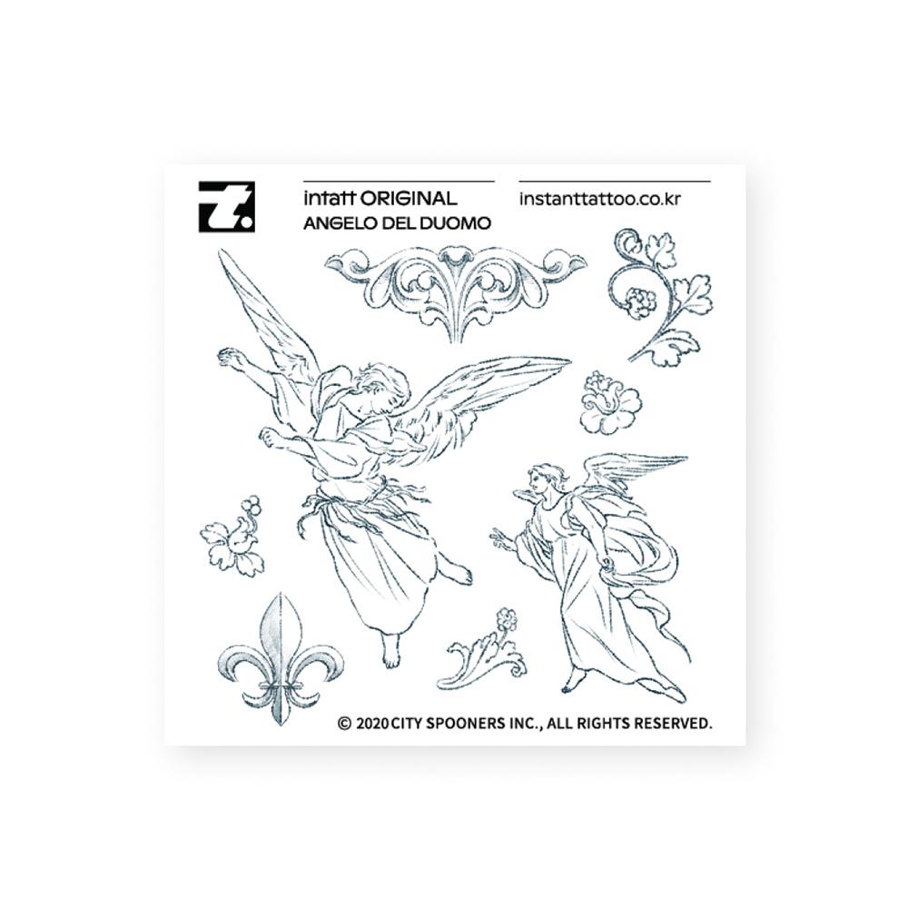'진짜같은 타투스티커' 인스턴트타투 - 안젤로 델 두오모