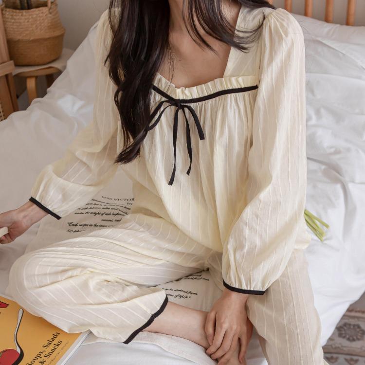 비엔느 셔링 파자마 세트&원피스 2종 택1