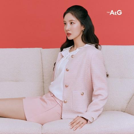 [미리주문10%] 25SS 샤베트 트위드 자켓