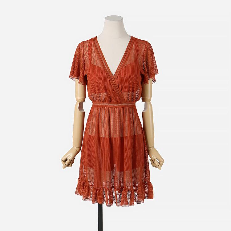 아이러브비키니 아로마티카 커버업 비키니 SET(~XL)