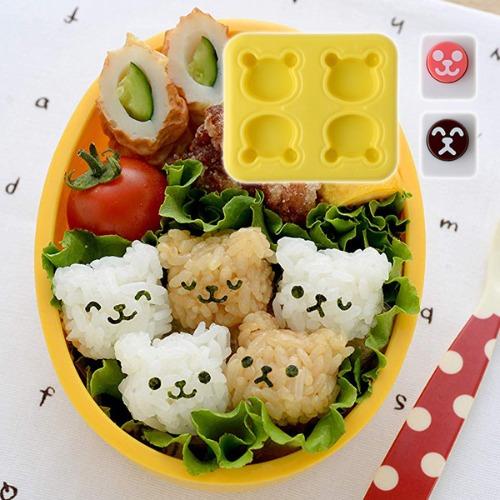도시락꾸미기 아기곰 미니 주먹밥 만들기 세트