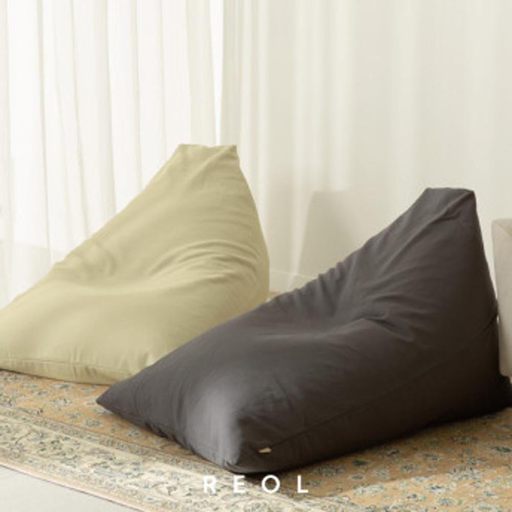 빈백 소파 쿠션 무지 콩주머니 마약 1인용 쇼파 의자