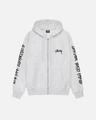 BIG CITIES ZIP HOODIE - Ash Heather / S