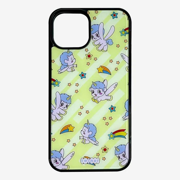 Shooting star phone case - Yellow (글라스 / 맥세이프 글라스 범퍼케이스)