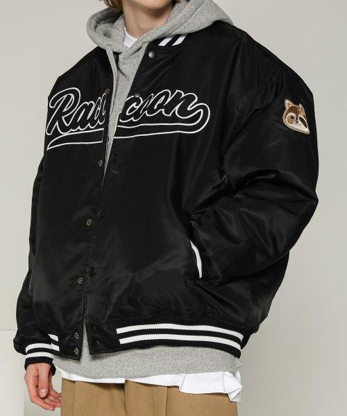 라쿠 베이스볼 오버자켓(블랙)