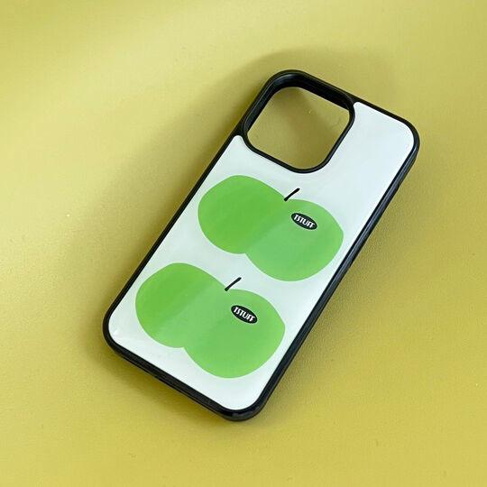 그린애플 green apple 에폭시 범퍼 아이폰 케이스