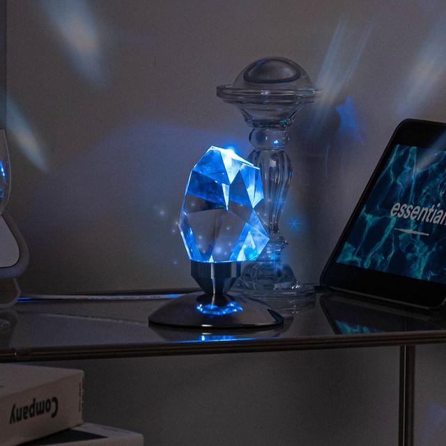 고급 에메랄드 투명 크리스탈 조명 인테리어 소품