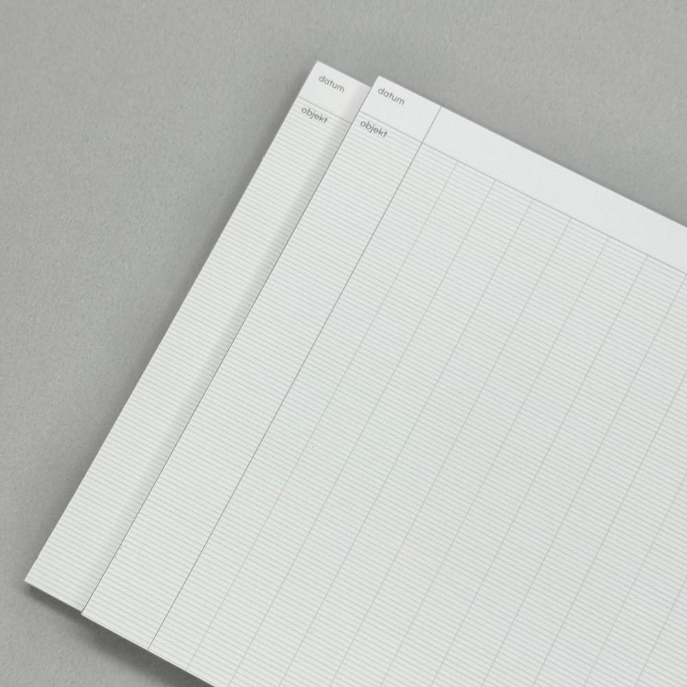 olive grid memo pad A5 올리브 그리드 메모패드 