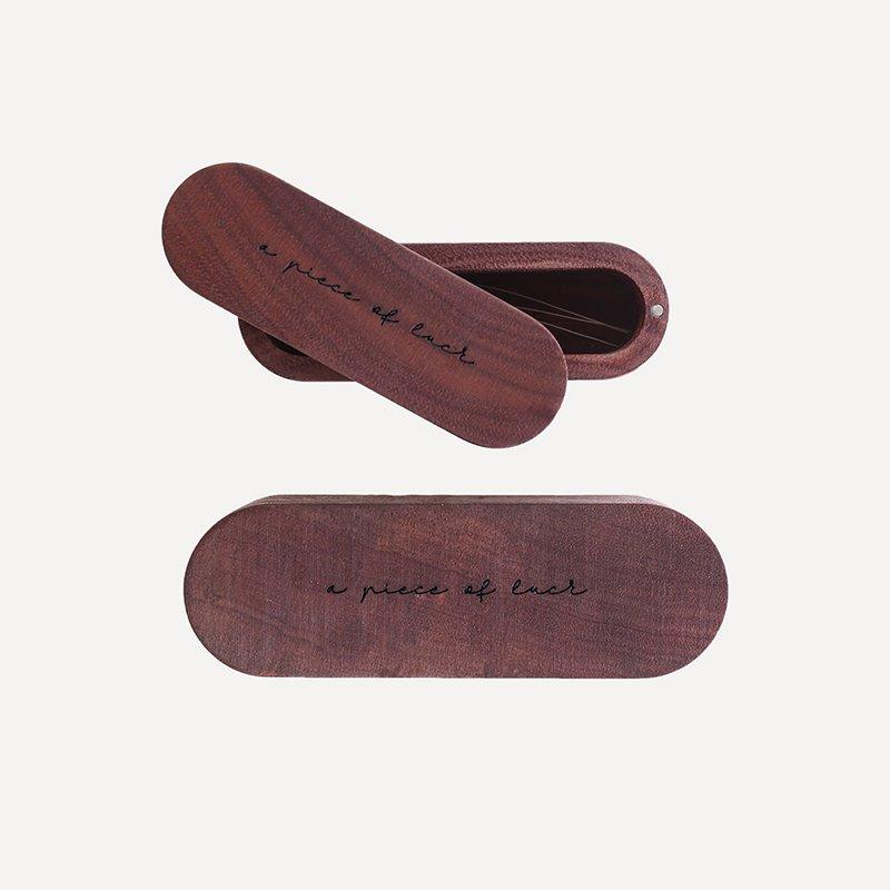 원목 수염보관함 - Dark