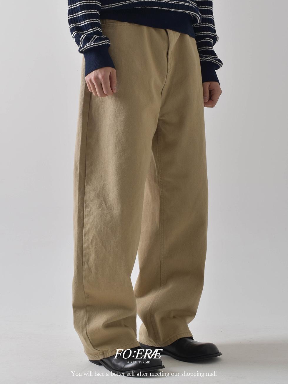 USA curved cotton pants