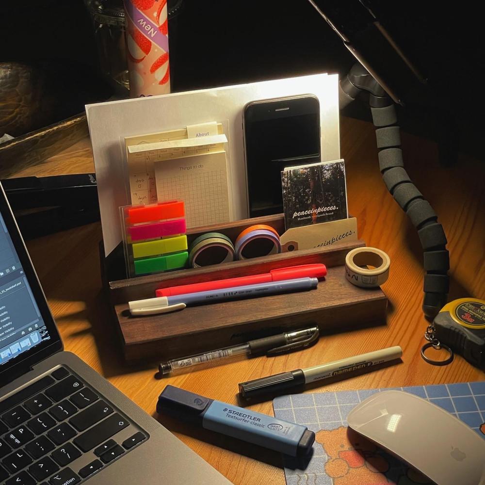 [피스인피시스] mini organizer / 데스크 오거나이저 / 데스크아이템