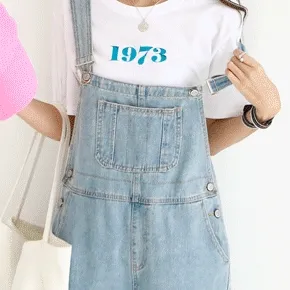 (55~88) 와이드 보이핏 오버롤 팬츠 NK21-O-5