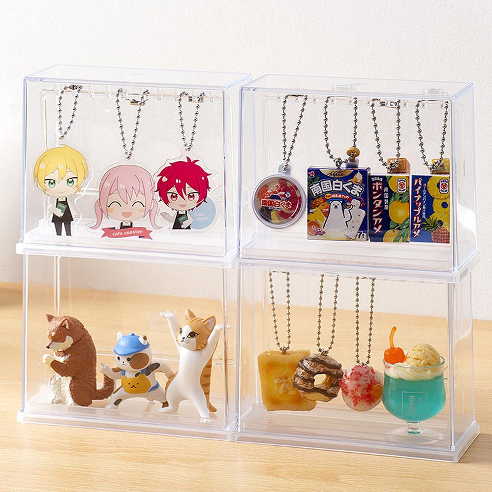 캡슐토이 아크릴 디스플레이 케이스 가챠 키홀더 정리함