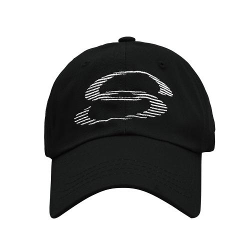 SUPPORT SERIES SPEED LOGO SPORTS CAP BLACK