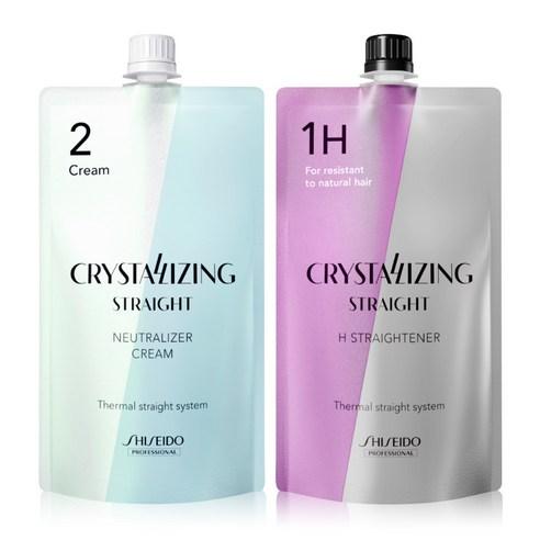 시세이도 프로페셔널 크리스탈라이징 스트레이트 크림 매직약 400g, 1H(건강모) + ..., 400ml, 1개