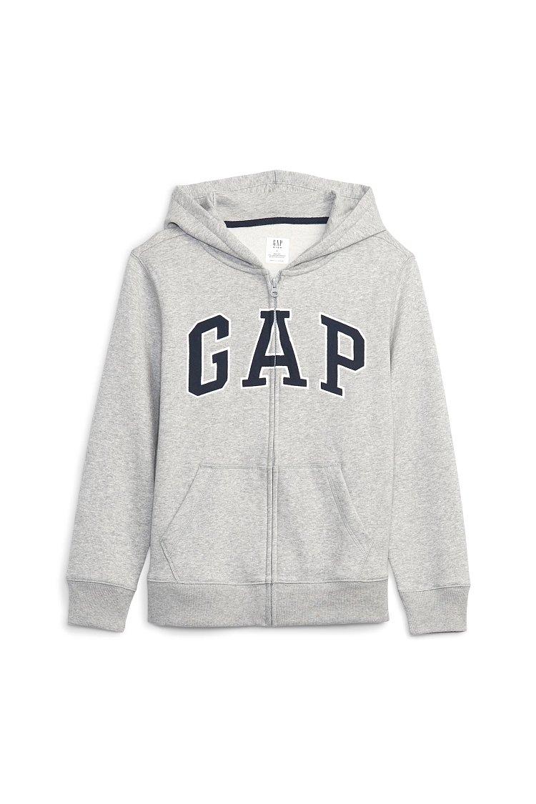 [키즈 남아 6-14세] 뉴 로고 패치 후드 집업