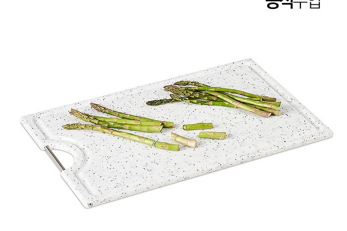 독일 도마 대 40X25cm (화이트) ZL21330