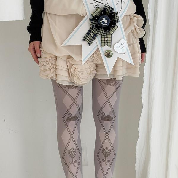 [3차](2/10출고) Rose Argyle Tights