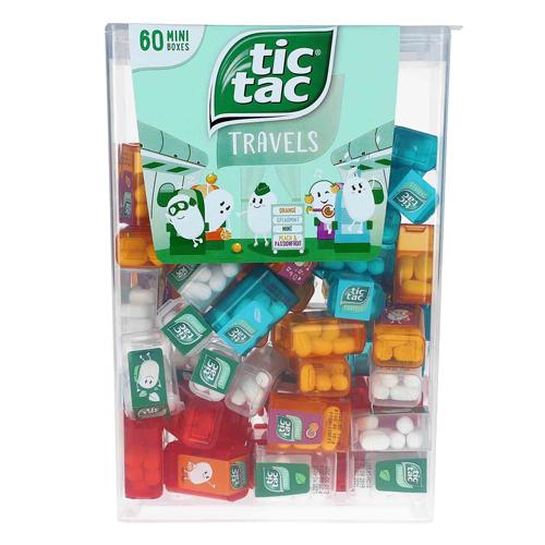 틱택 미니박스 60개 4가지 혼합맛, 228g, 1개