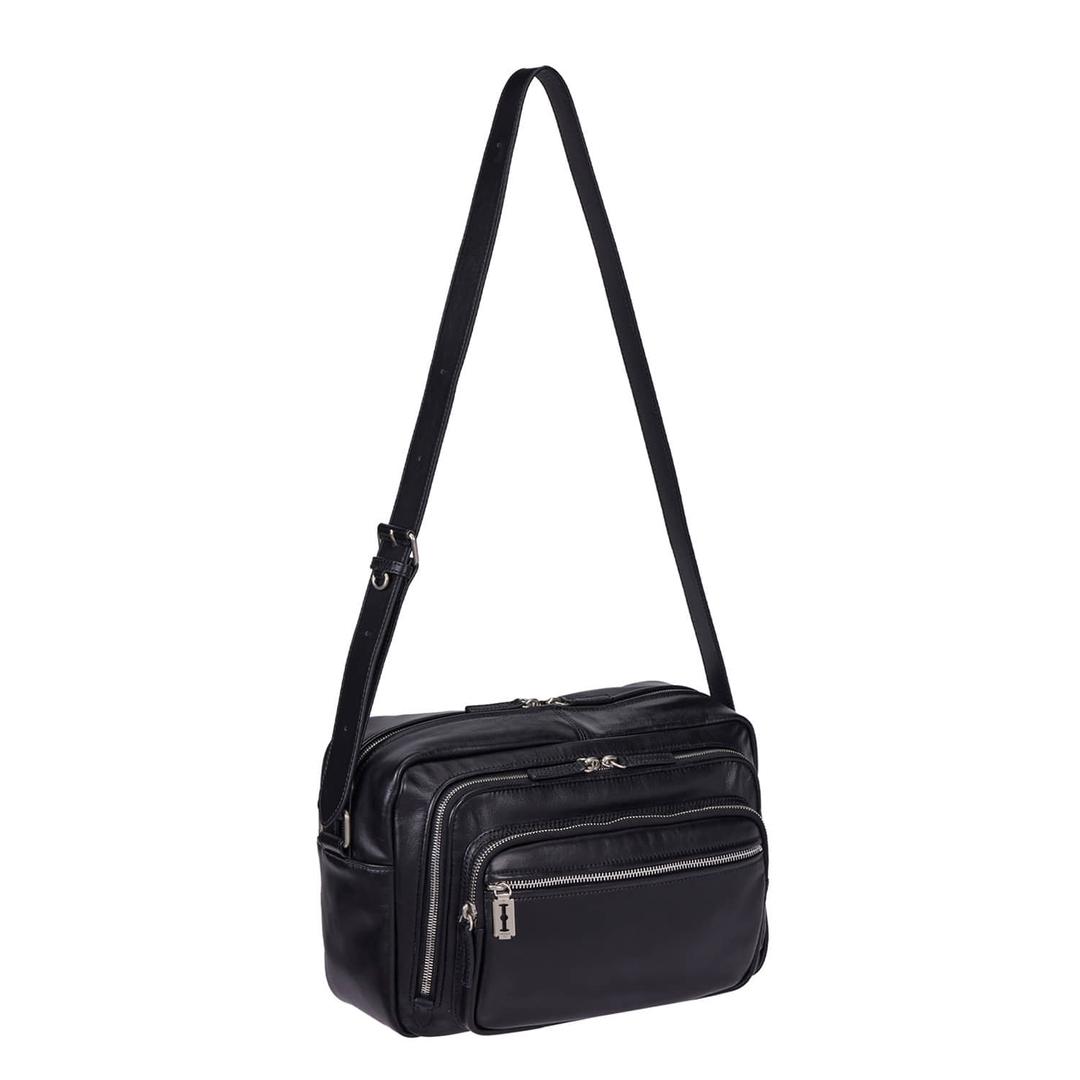 Perfec Multi Pocket Cross M (퍼펙 멀티 포켓 크로스 미듐) Black