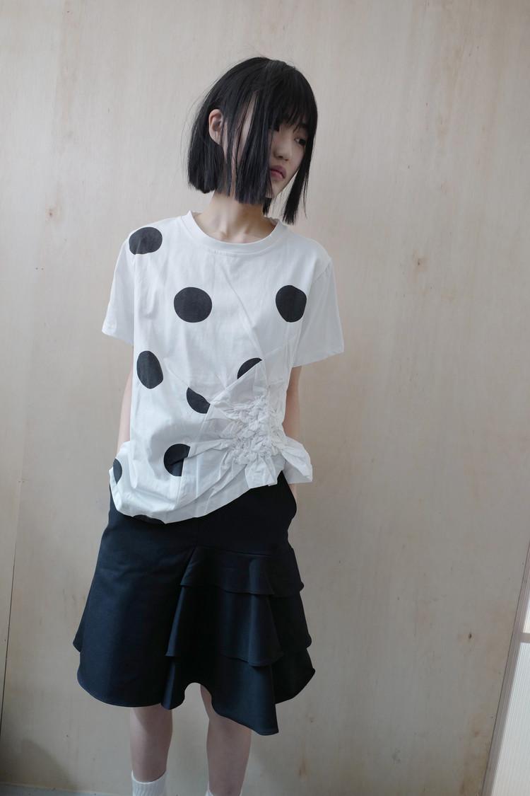 콜하그 dot shirring T (2c)