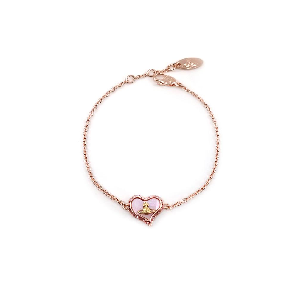비비안웨스트우드 페트라 팔찌 로즈골드핑크 61020060G208
