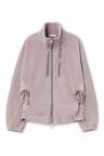 [11/28 예약배송] Draw string fleece zip-up (Pink)