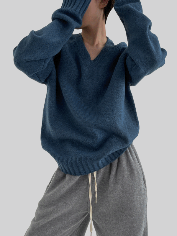 소피브이넥니트