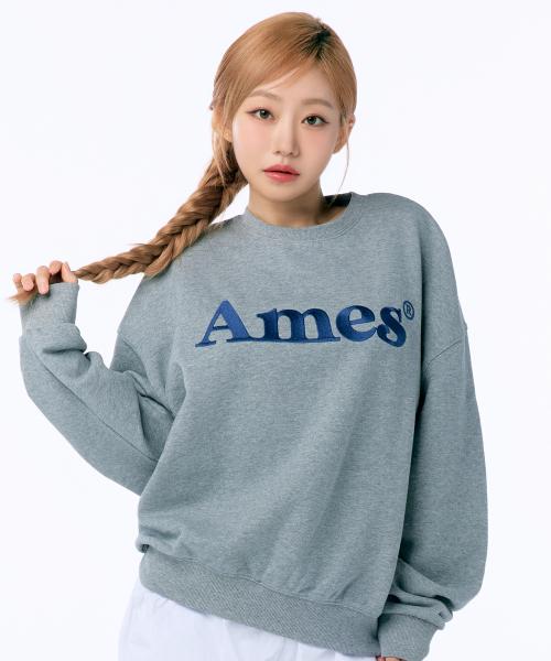 BASIC LOGO SWEATSHIRT GREY
