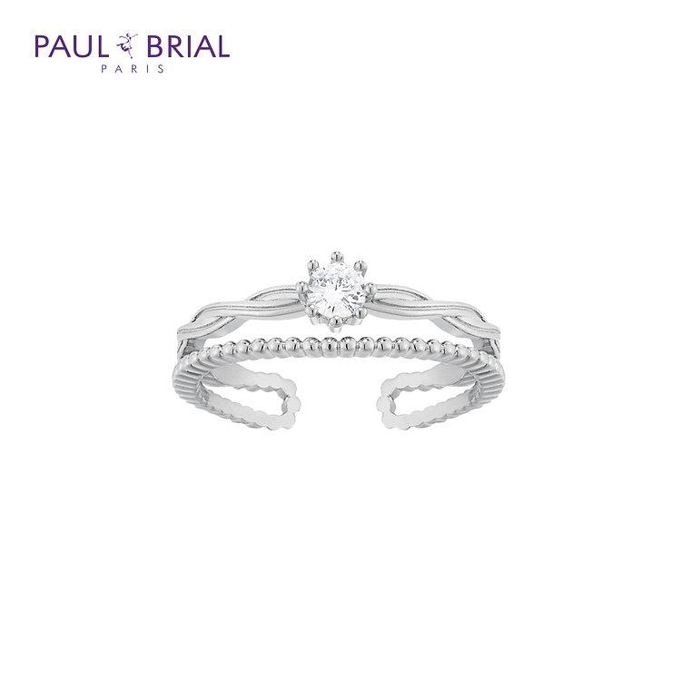 [PAUL BRIAL] 폴브리알 폴브리알 [SILVER] Flowers Wreath Collection PYSR036S (WG) 반지
