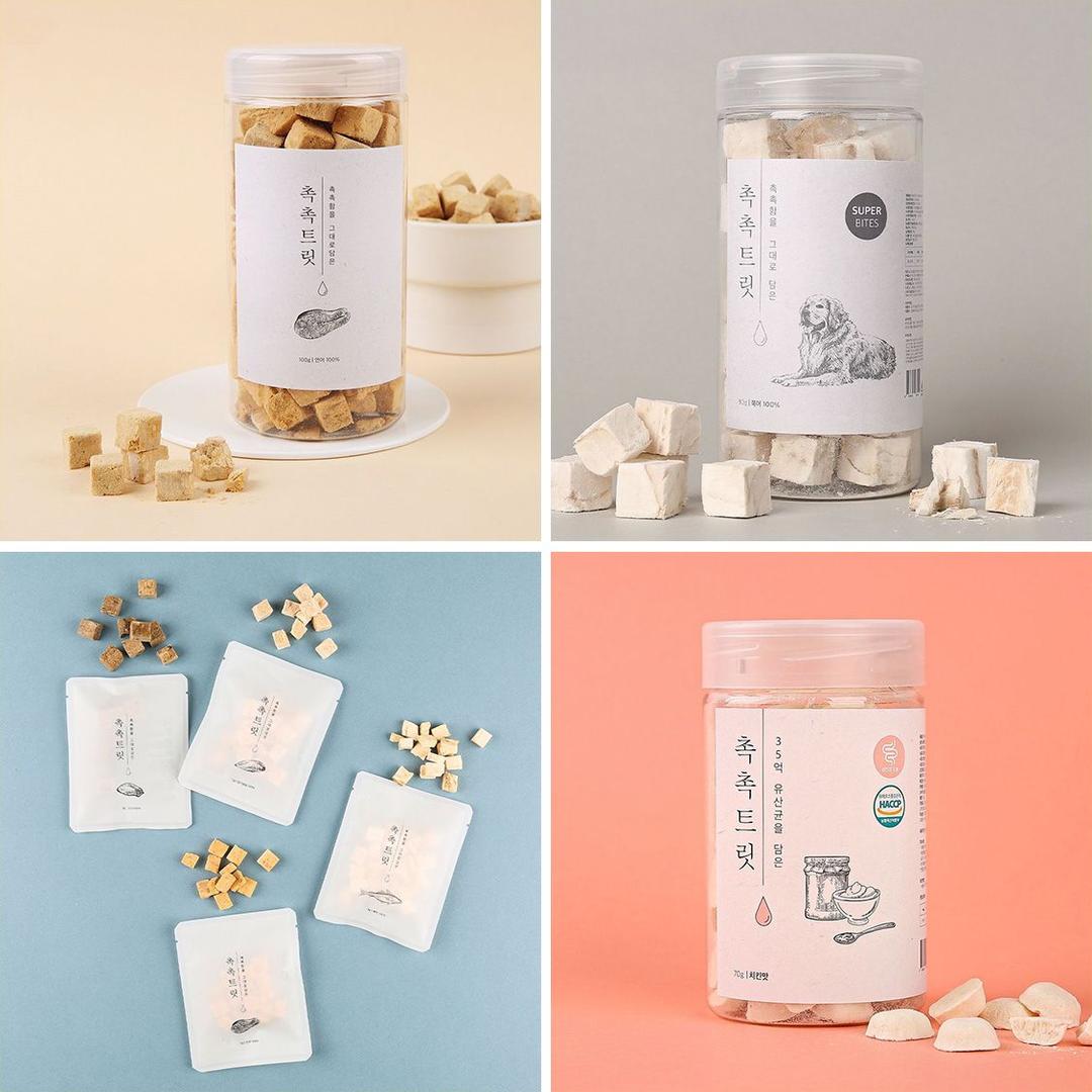 강아지 촉촉트릿 11종 [모음]