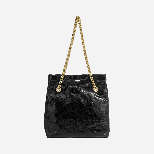 럭셔리 천연가죽 글램스퀘어백